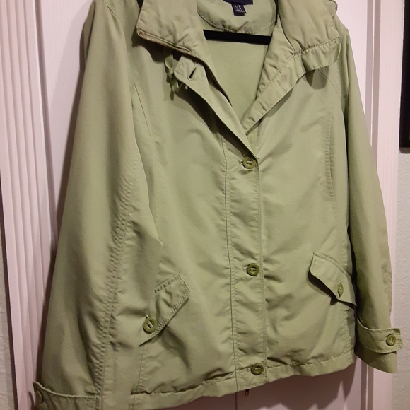 LANDS' END lightweight hooded jacket LP - Picture 5 of 8
